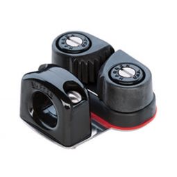 Harken Cam Cleat Bases - 471 Micro Carbo-Cam on plate / bullseye