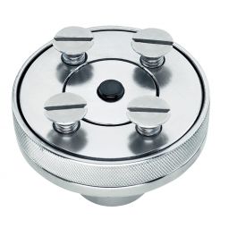 2 T Stainless Steel Bolt-Down Deck Cup, Bail Top