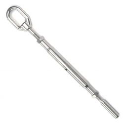 Hayn Jaw to Swage Tubular Lifeline Turnbuckle TT - 4mm Wire, 1/4