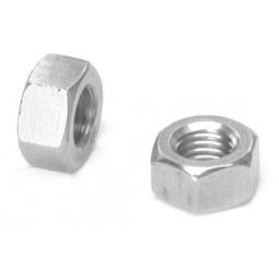 Hayn Stainless Steel Hex Nuts for 1.0-12 Left Hand Thread