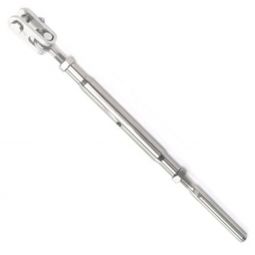 Hayn Eye Toggle to Swage Tubular Turnbuckle ETT - 6mm Wire, 3/8