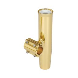 Lee's Clamp-On Rod Holder - Gold Aluminum - Horizontal Mount - Fits 1.900