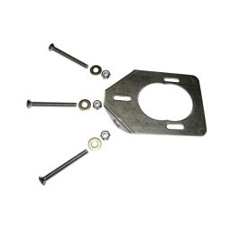Lee's Stainless Steel Backing Plate f/Heavy Rod Holders