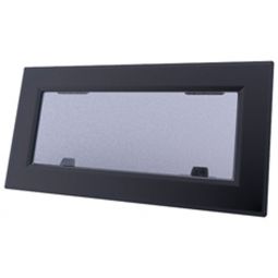 Lewmar Flush Portlight Size 1 Opening Black / Grey acrylic
