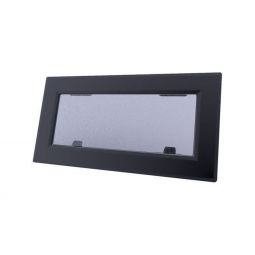 Lewmar Flush Portlight Size 3 Opening Black / Grey acrylic