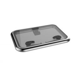 Lewmar Low Profile Hatch Size 44 - 20 3 16 x 20 3/16 in. Flange Base (Grey/Silver)