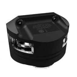 Lopolight Masthead & Anchor Lights - Vertical Mount 225° 3nm w/ Decklight (Black Housing)