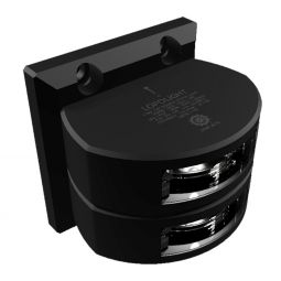 Lopolight Stern Lights - Vertical Mount 135° 3nm, Double (Black Housing)