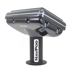 Navpod PedestalPod 70° Pre-Cut for Raymarine eS127 / eS128 (Carbon Series)
