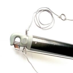 Offshore Spars J/29 Spinnaker Pole - Shiny Black (Double Bridle) (Masthead)