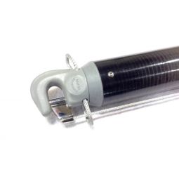 Offshore Spars S2 9.1 Spinnaker Pole - Shiny Black (Double D-Rings)