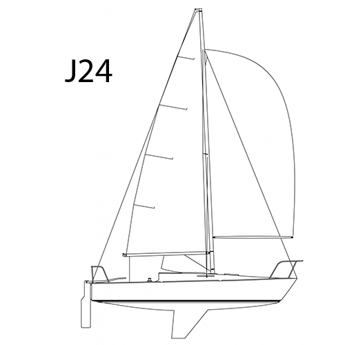 j24 sailboat parts