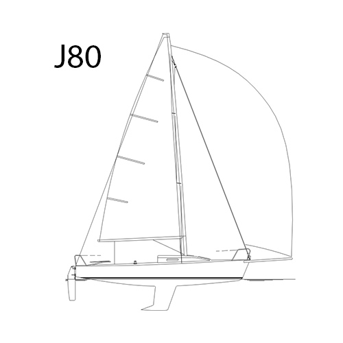 j80 sailboat parts