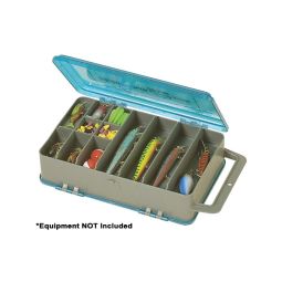 Plano Double-Sided Tackle Organizer Medium - Silver/Blue