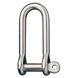 Ronstan Shackle, Long Dee, Pin 1/2 in., L:70mm, W:19mm