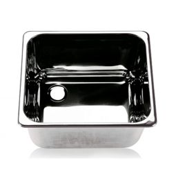 Scandvik Sinks - Rectangular Mirror Finish 18/10 SS (5/8