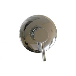 Scandvik Shower Valves - Single Lever Shower Mixer - Large Trim Ring