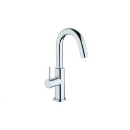 Scandvik Faucets - Basin Mixer Minimalistic Compact - Brushed