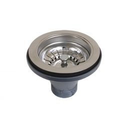 Scandvik Sinks - Drains & Fittings Sink Drain Combo Basket And Stopper
