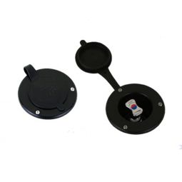 Scandvik Showers - Transom Temperature Control Valve - Mixing valve w/ black cup and cap