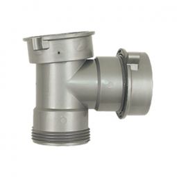 Scandvik Sinks - Drains & Fittings T Connector For 1-1/2