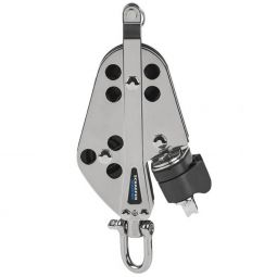 Schaefer 8 Series Stainless Fiddle Block with Cam and Becket 23-55
