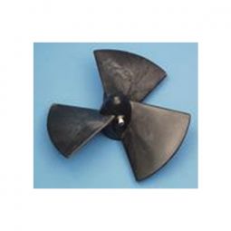 Side-Power (Sleipner) Propeller 3-Blade for old 4HP w/ 12mm Shaft and Set Screw