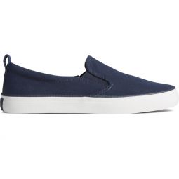 Sperry Crest Twin Gore SeaCycled Canvas Sneaker (Women) - Navy