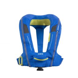 Spinlock Lifejacket - Deckvest CENTO Jr 100N ISO w/ Harness (Pacific Blue)