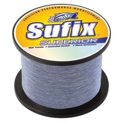 Sufix Superior Smoke Blue Monofilament - 100lb - 545 yds