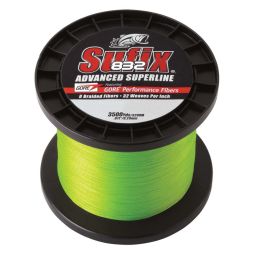 Sufix 832® Advanced Superline® Braid - 6lb - Neon Lime - 3500 yds