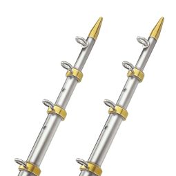 TACO Marine 15' Telescopic Outrigger Poles 1-1/8