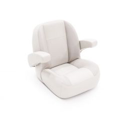 Taylor Made Pontoon Helm Seat - Low Back Non-Recline (Champagne)