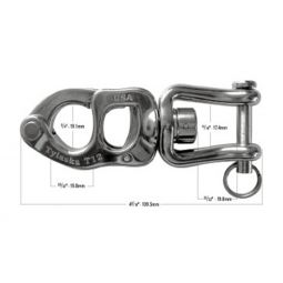 Tylaska T12C Clevis Bail Snap Shackle 5/16 in. (8 mm) pin