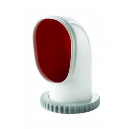 Vetus Cowl Ventilator Chinook S - Silicone, red interior, 100 mm