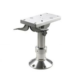 Vetus Adjustable Seat Pedestal w/Gas Spring & Slide, Height 30-40cm