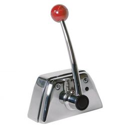 Vetus Single Lever Remote Control, Top Mounting, Housing and Handle Stainless Steel (AISI 316)