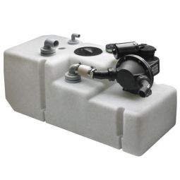 Vetus Waste Water Tank System 120 L, incl 12V Pump, Float and Suction Pipe (excl Angled Fittings)