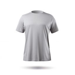 Zhik T-Shirt - UV Active Short Sleeve - Grey