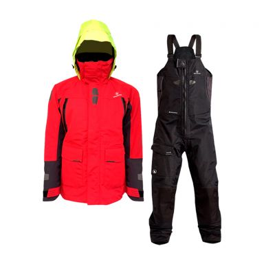 MAURIPRO Apparel MX5 Sailing Jacket & Trouser - Offshore Coastal (Red)