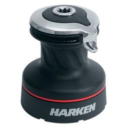 Harken Self Tailing Winch: Radial Size 40 (Black) - 2 Speed