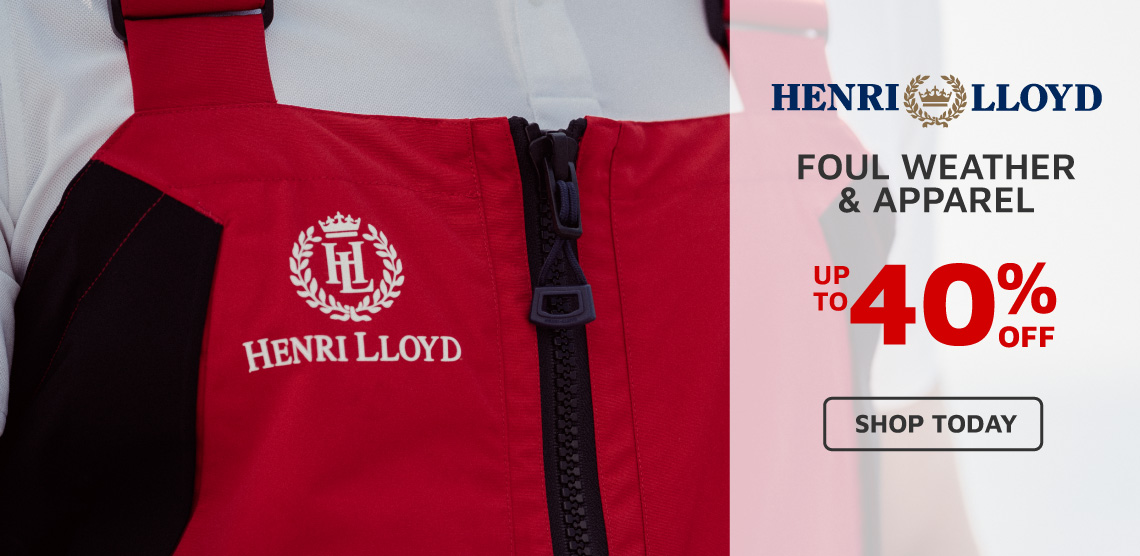 Henri-Lloyd Up To 40% Off Foul Weather & apparel