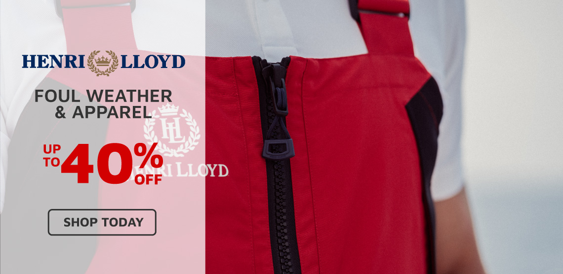 Henri-Lloyd Up To 40% Off Foul Weather & Apparel