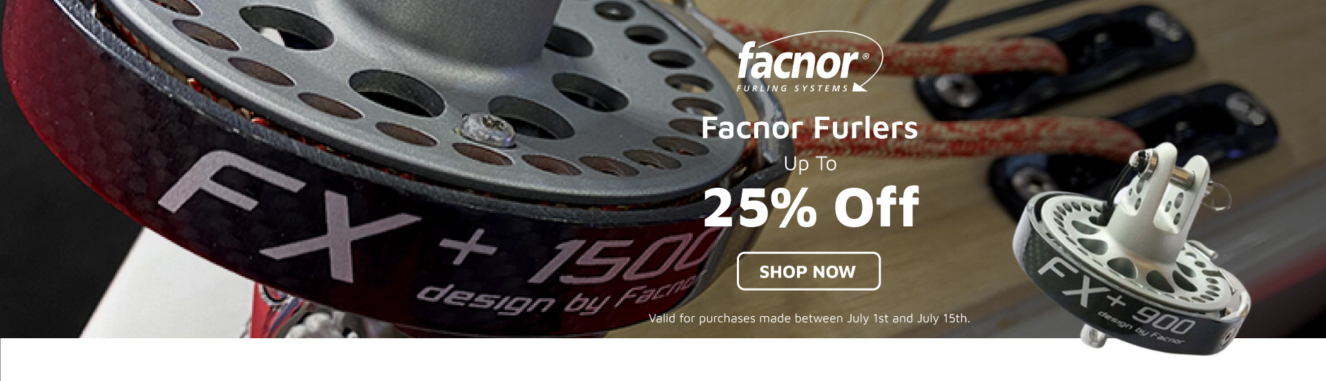 Facnor Furlers up to 25% off